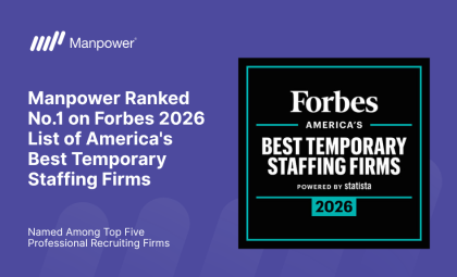 manpower forbes top temporary staff company